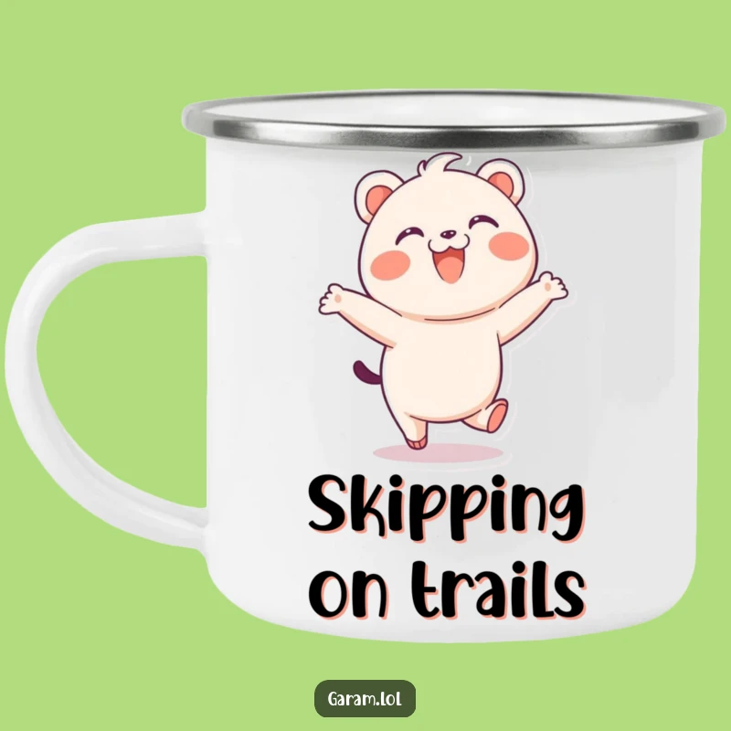 Funny Bao Camping Mug: Skip into Adventure with This Delightful Mug