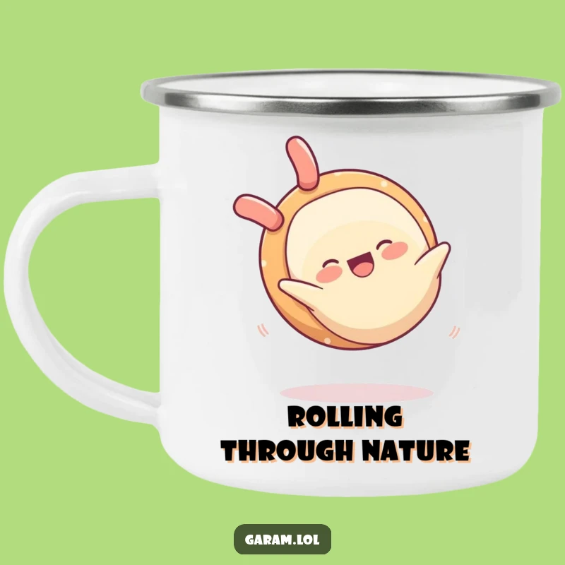 Funny Spring Roll Camping Mug: Fuel Your Adventures with this Hilarious Food Mug
