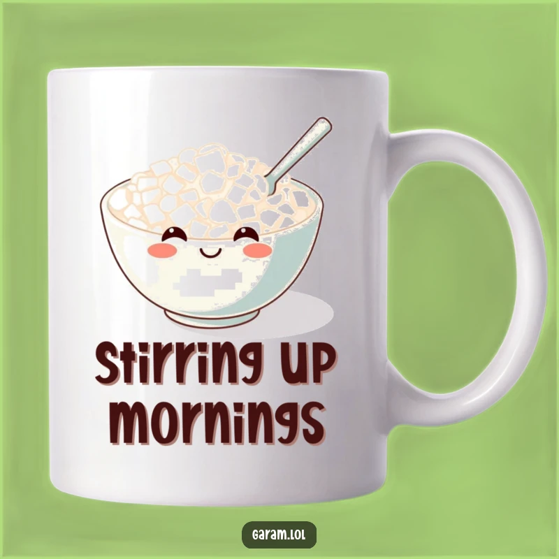 Funny Rice Bowl Mug: Stir Up Smiles with this Adorable & Hilarious Foodie Gift