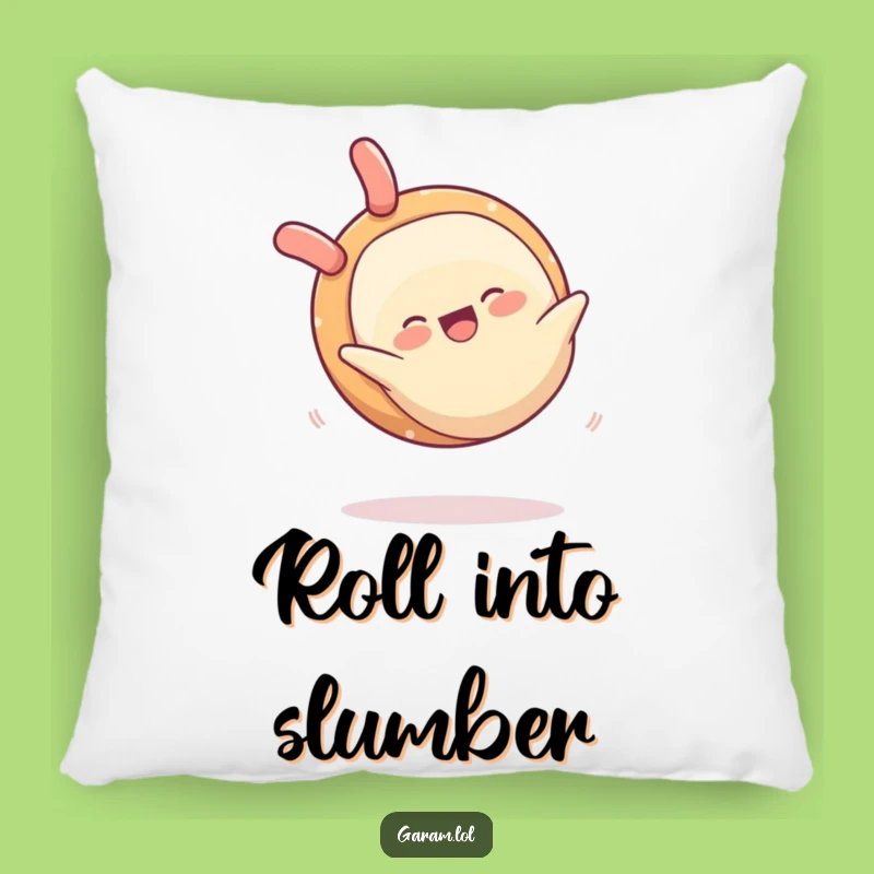 Funny Spring Roll Pillow: Cuddle Up with Comfort and Flipping Humor