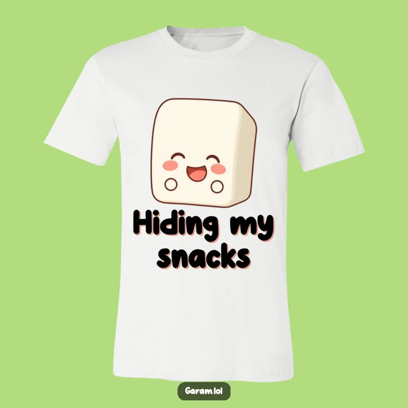 Funny Bento Box T-Shirt: Peeking Out with Laughter, Hilarious Tee